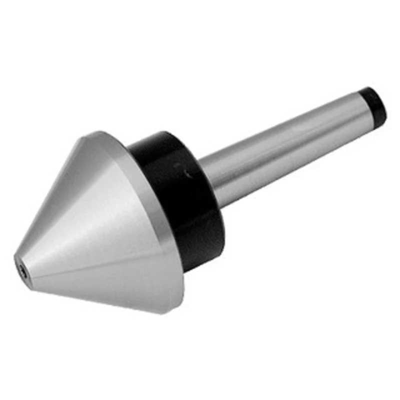 Precise Live Center, Bull Nose, 2-7/16 Large Diameter, 1/2 Small Diameter, 2MT Shank - BLC-2